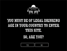 Tablet Screenshot of laplandiavodka.com